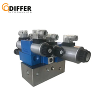 Bloc de soupapes hydraulique CETOP3 CETOP 5 NG3-NG32, Rexroth Yuken Vickers, standard ou personnalisé, groupe de soupapes en aluminium ou en acier