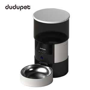 Dudupet – distributeur automatique de nourriture pour animaux de compagnie, avec contrôle par application, pour chiens et chats, bol rond détachable, prise américaine - Product Image 1