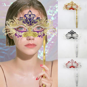 DAMAI Poeticexist Mujeres Pluma Mascarada Máscara Halloween Mardi Cosplay Disfraces Máscara veneciana para mujeres Mariposa - Product Image 3
