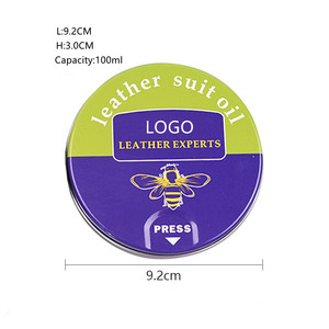 Logotipo personalizado MINK OIL CREAM Instant Leather Solid Shoe Shine Polish - Product Image 3