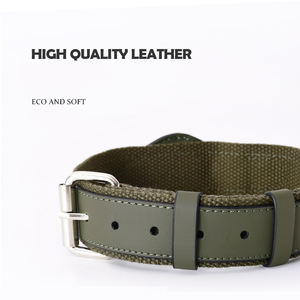Fabricante al por mayor Premium Airtag Dog Collar de cuero Air Tag Airtag Collar de cuero - Product Image 6