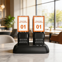 Système d'appel de file d'attente de qualité commerciale - Système d'alerte sonore et vibrante pour une gestion fluide des commandes en restaurant