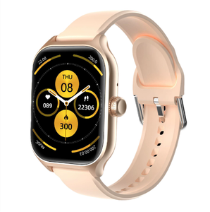 GTS4 Nuovo Smartwatch con Display IPS, Cinturino in Silicone, Impermeabile IPX-6, Ricarica Wireless, Compatibile con iOS, Quadrante Quadrato, Monitoraggio Fitness e Salute - Product Image 1