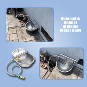 Abreuvoir en acier inoxydable pour vaches, modèle 304 épais avec boule flottante - Product Image 3