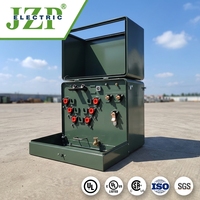 JZP Déploiement Rapide Utilitaire Grade 100-150kVA Monophasé Pad Monté Transformateur Prix Usine pour Alimentation en Zone