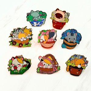 Tùy chỉnh số lượng lớn vàng cứng men chân hoa Anime pins men - Product Image 2