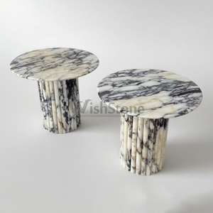 Mesa de Mármol Natural <span class=keywords><strong>Bulgari</strong></span> Personalizada por el Fabricante, Adecuada para Diseño de Decoración de Interiores, Piedra Natural para Villas - Product Image 2