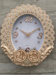 Nhà Máy Cung Cấp Trực Tiếp Chất Liệu Vải Cảm Thấy Đầy Màu Sắc 3D Ba Chiều Đồng Hồ Quay Số Nhựa Cổ Điển Con Công Đồng Hồ Treo Tường - Product Image 5