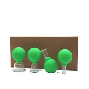Verres à <span class=keywords><strong>ventouses</strong></span> en caoutchouc pour massage corporel, anti-cellulite, massage du <span class=keywords><strong>visage</strong></span>, jarre à <span class=keywords><strong>ventouses</strong></span>, thérapie médicale chinoise par <span class=keywords><strong>ventouses</strong></span> - Product Image 1