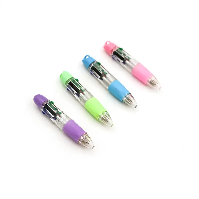 Специальное предложение, миниатюрная многоцветная портативная компактная шариковая ручка «Все в одном»