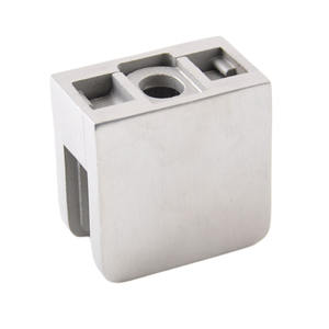Stainless Steel Square Glass <b>Clips</b> for Cabinet Doors Wine Cabinets Swimming Pools Building Fixing Other Glass Product - Product Image 1