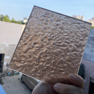 Không thường xuyên nước-sóng tấm Acrylic/dệt dây lót PMMA/vật liệu mới khách sạn màn hình các nhà sản xuất - Product Image 3