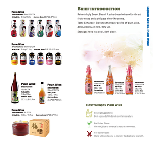 Botella de Vidrio Transparente Esmerilado para Vino de Ciruela, Envase para <span class=keywords><strong>Umeshu</strong></span>, Vino de Ciruela Fermentado, Venta al Por Mayor - Product Image 5