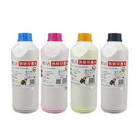 Tinta de Sublimación Original LETOP Tianwei CYMK para Impresión Flexográfica, 1 Litro, Tinta de Inyección para Cabezales de Impresión 5113 4720 I3200