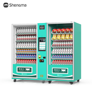 Tùy chỉnh tự động di động Snack và thực phẩm tươi mát lạnh kết hợp máy bán hàng tự động cho bệnh viện sân bay trung tâm mua sắm - Product Image 2