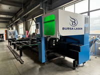 Machine de découpe laser à fibre CNC de haute précision certifiée CE pour la découpe de tubes métalliques ronds, carrés et de formes spéciales, y compris la découpe en biseau