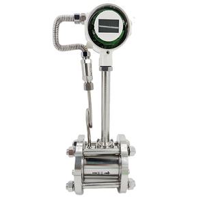 高信頼性ポータブル流量計デジタル蒸気液体窒素流量計デジタル燃料計ガス空気蒸気渦流量計 - Product Image 2