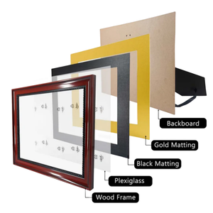 Marco de diploma de graduación de madera Marco de certificado Marco de grado de cereza con intrincado detalle de cuerda negra - Product Image 5