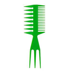 Brosse <span class=keywords><strong>à</strong></span> cheveux colorée en plastique pour <span class=keywords><strong>coiffure</strong></span>, peigne <span class=keywords><strong>à</strong></span> dents larges et profondes, fabriquée par le fabricant - Product Image 4