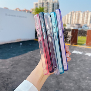 Funda Láser Translúcida Colorida Degradada para Samsung Galaxy S25 S24 S23 S22 Plus Ultra A15 A25 A35 A55 <span class=keywords><strong>A53</strong></span> <span class=keywords><strong>A54</strong></span> A14 A24 <span class=keywords><strong>A54</strong></span> - Product Image 3