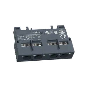 Bloc de contact auxiliaire 100 % original Schneider GVAE11 TeSys GV 1NO+1NC à montage frontal pour disjoncteur moteur GV2 GV3 - Product Image 4