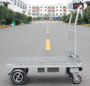 HG-101 zusammen klappbarer elektrischer Plattform wagen angetriebener Handwagen elektrischer Wagen wagen - Product Image 3