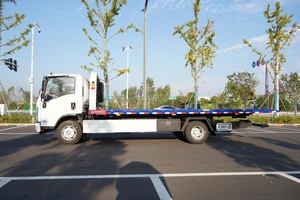 Nouveau prix d'usine de haute qualité fabriqué en Chine 4*2 5 tonnes 150HP camion dépanneuse à plat pour le sauvetage routier et la gestion du trafic - Product Image 5