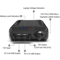 Meilleure Vente 2026 : Batterie Externe Portable pour Ordinateur Portable 12V 16.5V 20V 72000mAh pour Acer, Ordinateurs Portables et Tablettes avec Certificat PSE