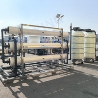 Système de traitement de l'eau par osmose inverse industrielle, filtre multimédia FRP, 3-10 m³/h, machine à eau RO pour ligne de production d'usine