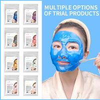 Masque facial en poudre de charbon de bambou halal noir, blanchissant, élimination des points noirs, rétinol, vitamine C, soin de la peau, 30g, format voyage