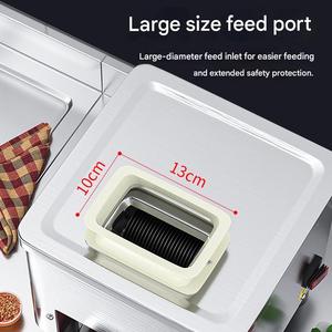Rebanadora <span class=keywords><strong>de</strong></span> Carne Eléctrica Comercial <span class=keywords><strong>de</strong></span> Acero Inoxidable para Carnes Frías y Asados - Product Image 4
