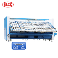 Machine se pliante de drap de lit de rendement élevé pour la chaîne de production de blanchisserie d'hôpital d'hôtel