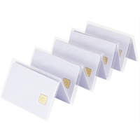 CMRFID sle4442 SIM-Karten größe Kontakt karte entworfen druckbare PVC-Rohling