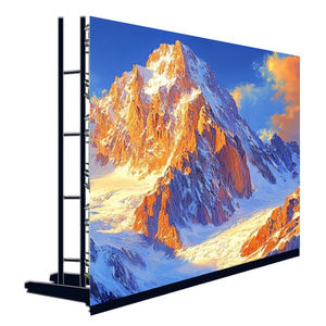 Panneau d'affichage mural LED sans couture P2.5 intérieur 4K 8K graphiques d'animation en couleur petit espacement des pixels affichage LED d'art mural vidéo - Product Image 1