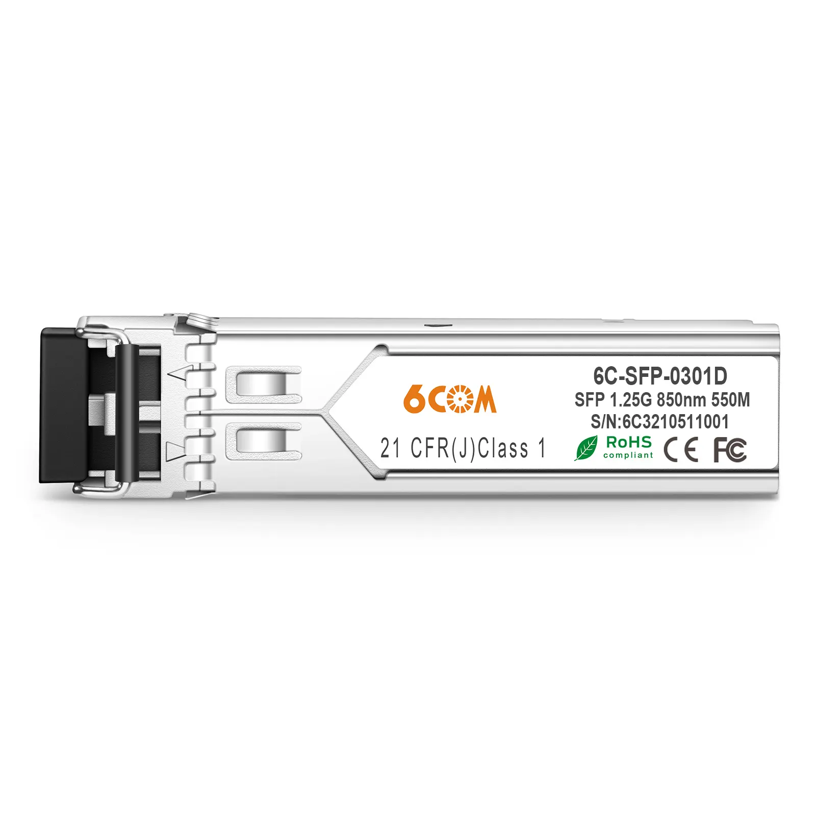 עבור Huawei 0231A562/SFP-1.25G-SX/eSFP-GE-SX-MM850 תואם 1000BASE-SX SFP 850nm 550m DOM LC MMF משדר מודול