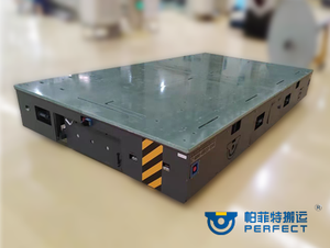 Chariot de transfert d'approvisionnement d'usine 1-300T chariots motorisés de transport résistants chariot à lit plat électrique - Product Image 4