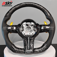 Pour BMW F10 F15 F22 F30 F32 M3 F80 M4 F82 M2 F87 M5 F90 E70 E90forgé Carbone Décoratif Perforé En Cuir Sport Volant