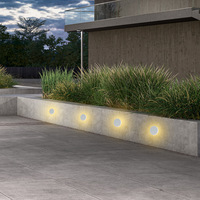KDBANG Projecteur encastré étanche anti-éblouissement pour extérieur, lampe de sol enterrée, éclairage mural pour jardin, villa et collectivité