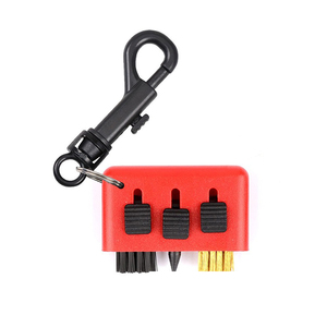 3 trong 1 sang trọng thể thao có thể thu vào nhựa Golf bàn chải Câu Lạc Bộ sạch hơn bán buôn cho Putter và Irons Golf Câu Lạc Bộ vật liệu thép - Product Image 5