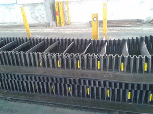 YUPHENG Banda Transportadora de Pared Lateral Corrugada de Alta Resistencia con Certificación ISO, Reforzada con Tela <span class=keywords><strong>EP</strong></span>/Nylon, Personalizada en Shandong - Product Image 3