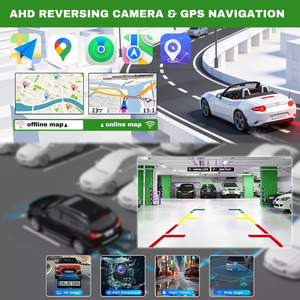 Autoradio GPS 9 pouces pour Fortuner 2015-2020 avec Carplay, Android Auto, Mirror Link, SWC, DAB, WiFi - Product Image 4