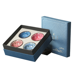 Grande tasse à café en porcelaine pour la maison avec couvercle, glaçure Tenmoku, maître des cinq éléments, tasse de 150 ml, cadeau pour les compagnons - Product Image 3