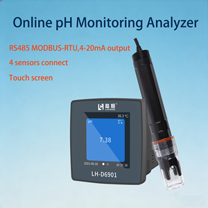 Analisa <span class=keywords><strong>pH</strong></span> Online Lohand LH-D6901 untuk Analisis ORP Air Limbah Industri, Pemantauan <span class=keywords><strong>Probe</strong></span> <span class=keywords><strong>PH</strong></span>, Pengontrol LH-DpH07, dan <span class=keywords><strong>pH</strong></span> Meter - Product Image 1