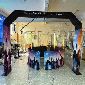 2024 Offre Spéciale Portable Selfie 360 degrés LED lumière de remplissage photomaton iPad SLR US entrepôt frais généraux 360 ciel photomaton - Product Image 6