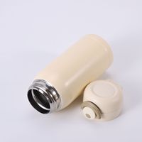 Bouteille d'eau isotherme en acier inoxydable simple et mignonne de 350 ml, best-seller, personnalisable, vente en gros
