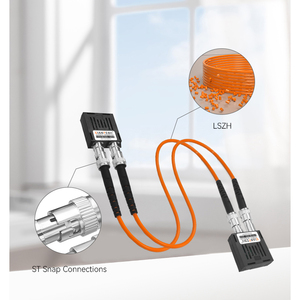 Giantech 155m lõi kép đa quang mô-đun 1*9 ST Snap thu phát tích hợp 850nm550m công nghiệp thiết bị sợi quang - Product Image 3