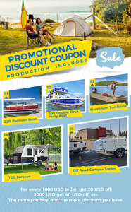 Ecocoppor – remorque de voyage, jouet de transport avec cuisine coulissante et tente à <span class=keywords><strong>vendre</strong></span> - Product Image 6