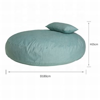 Sillón Puff Gigante de Fábrica de Muebles China, Sofá Puff Extra Grande XXL XXXL, Sillas, Sofá Cama al por Mayor