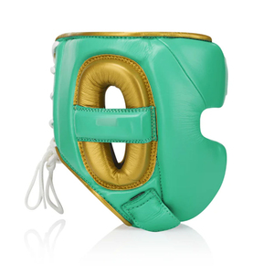 Nuevo Protector de Cabeza de Boxeo para Adultos, Equipo de Entrenamiento de Boxeo de Alta Calidad, Casco Protector Facial de Cuero Genuino - Product Image 2