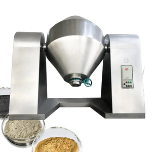 Secador de vacío rotatorio de doble cono, polvo de recuperación de solvente orgánico, secador de cono rotatorio, precio de equipo de secado - Product Image 3